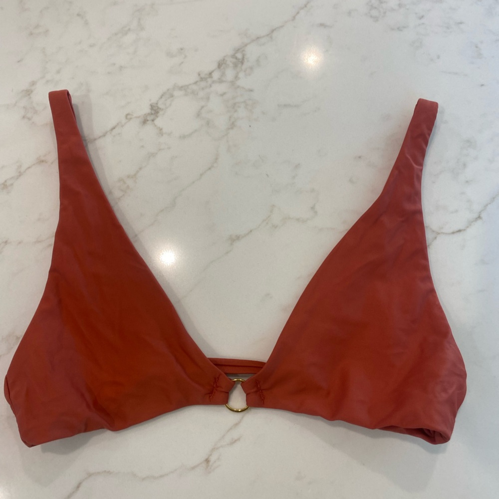 Amuse Society Terracotta Bikini Top